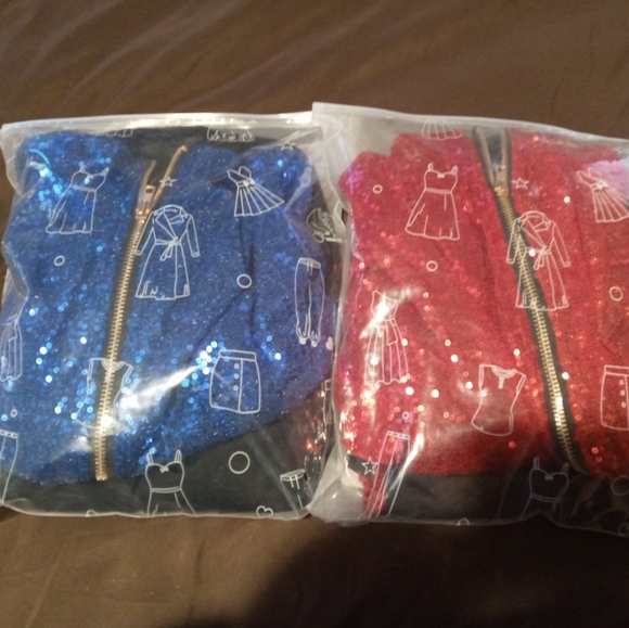 Women Sequin zip up 2 pcs - Picture 5 of 10